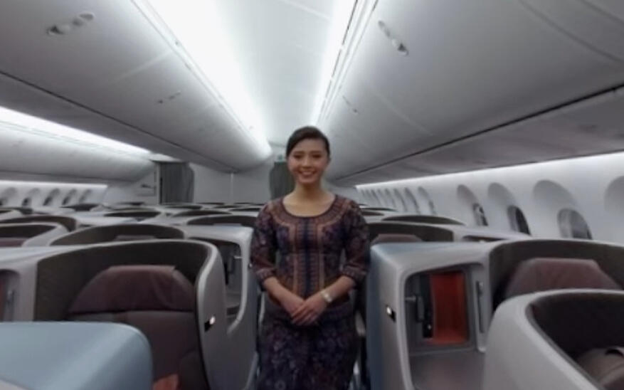 Producer in Singapore for Interactive 360 Tour | Singapore Airlines