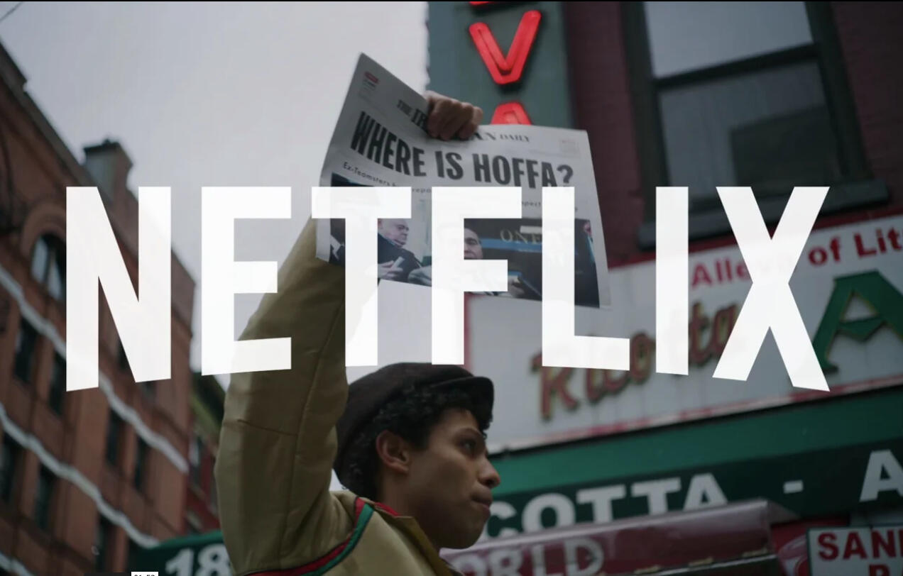 Field PA on The Irishman promo for Netflix | NYC